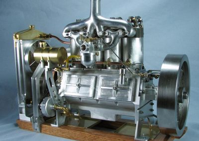 George's Holt tractor engine.