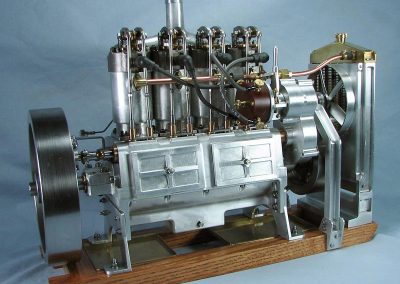 Alternate view of the Holt tractor engine.