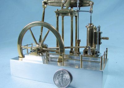 A small beam engine built for the Sherline contest.
