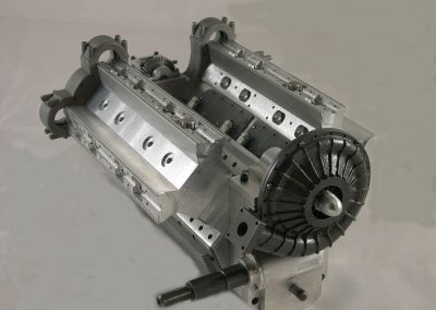 Ron's unfinished Novi V-8.