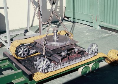 Fitting the tracks.