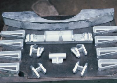 Castings for the revolving frame.