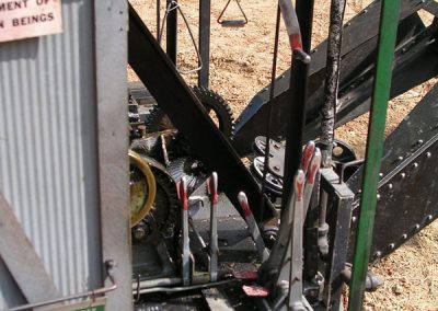 Details on finished crane.