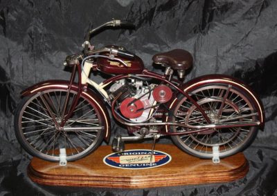 Alternate view of Whizzer motorbike.