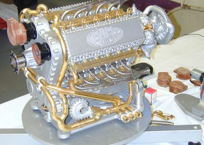 An 18-cylinder, 36-piston Deltic engine.
