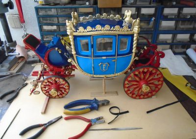 The final version of José's rebuild on Coach No. 12.