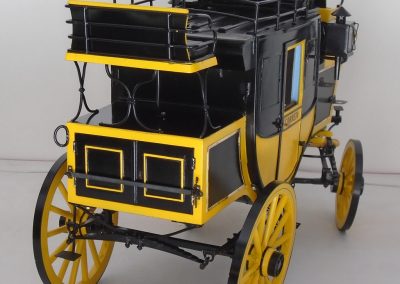 Rear view of the fifteenth coach in José's collection.