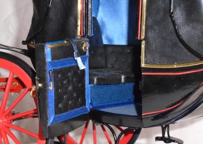 Close view of the cab for the seventh model.