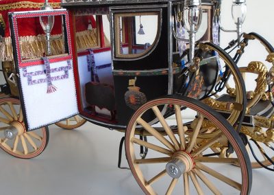 close view of the cab for the ninth coach.
