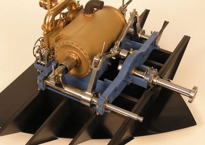Richard's finished USS Monitor engine.