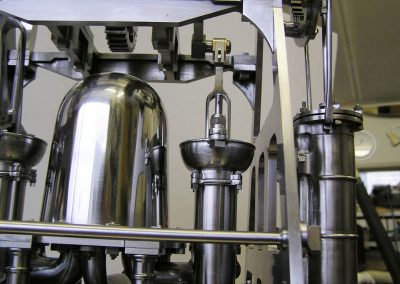 The pump bowl beading for the hypocycloidal engine.