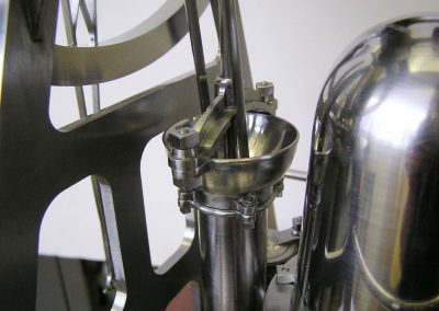 The pump bowl for the hypocycloidal engine.