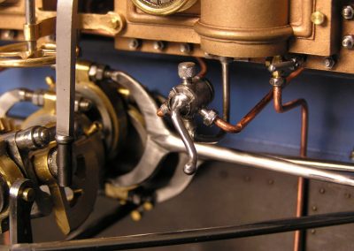 Detailed close-up of the Monitor engine.