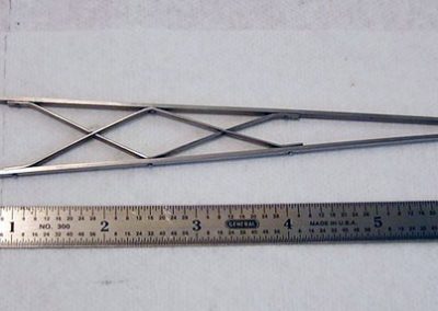 A valve rod for the pumping engine.