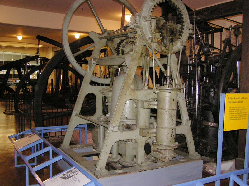 Original Hypocycloidal Pumping Engine The original hypocycloidal engine, which Richard modeled.