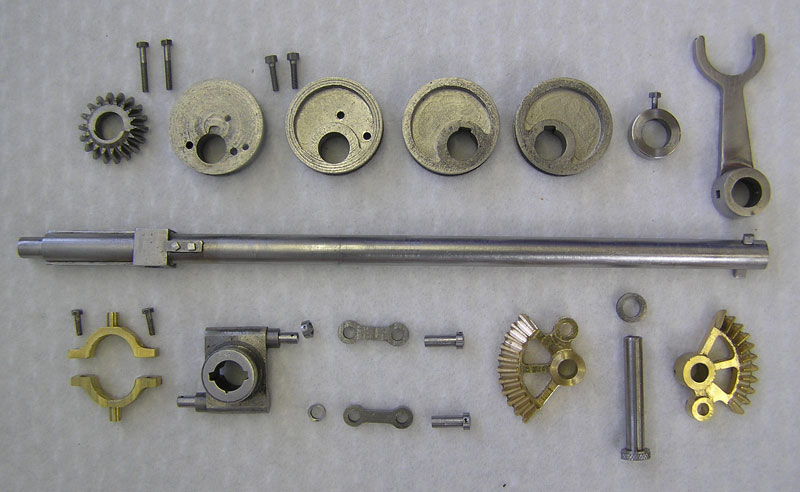 Monitor Engine Components More miniature parts for the Monitor engine.
