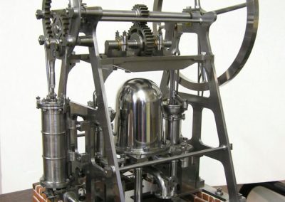 Alternate view of the finished hypocycloidal engine.