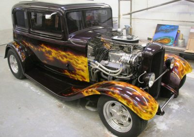 Gary's hotrod ride.