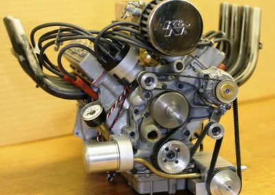 Alternate view of front side on Stinger 609 engine.
