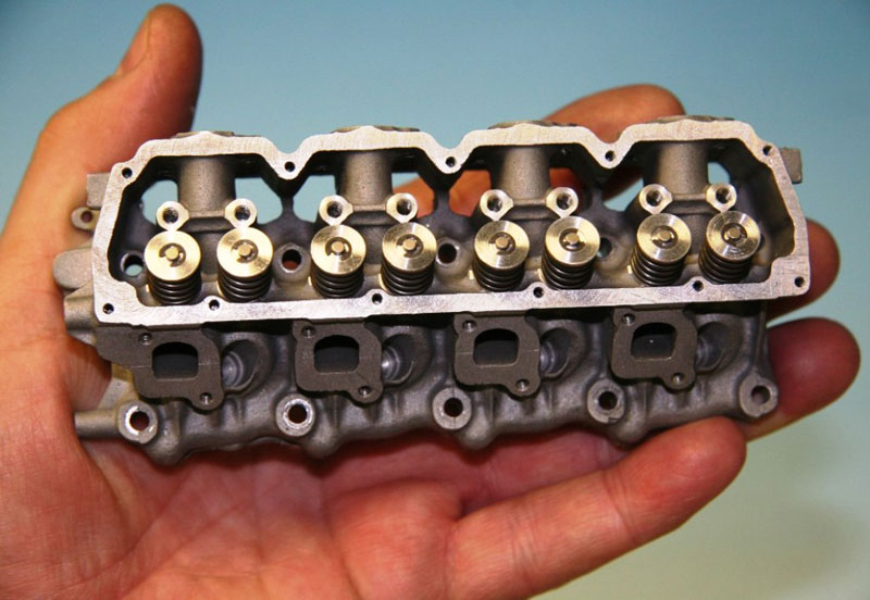 Conley5 One of the Stinger heads with valves in place.