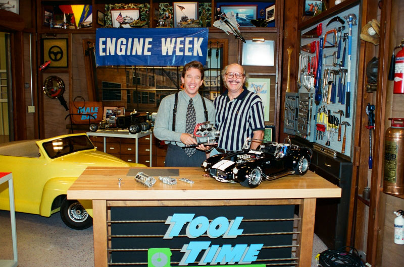 Conley54 Gary with Tim Allen, from TV's Home Improvement.