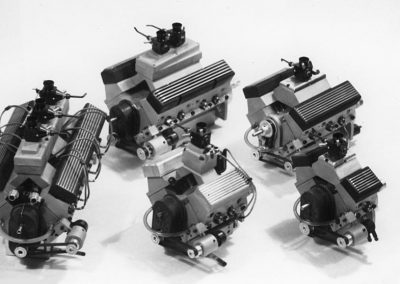 Gary's array of engines.