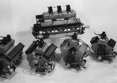 The V-2 through V-12 engines.