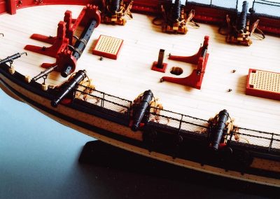 A look at the Alert deck, detail forward.