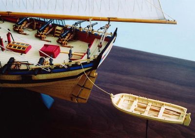A look at the longboat.