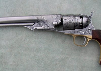 A Colt Army Percussion revolver.