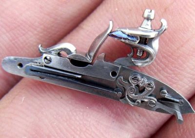 Lock internals for the rifle.