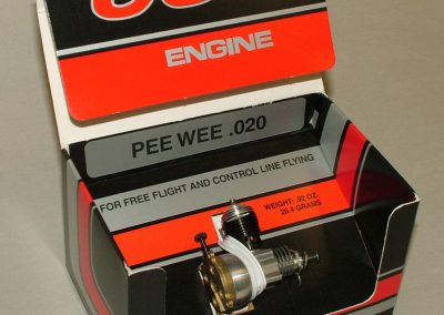 Cox Pee Wee engine.
