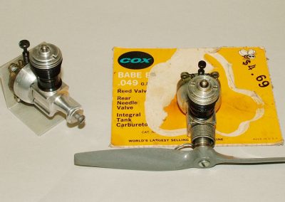 The Cox Babe Bee engine.