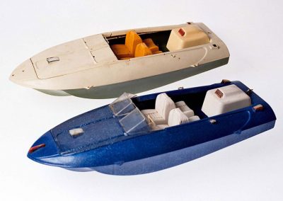 Another shot of the Cox Sea Bee speedboats.