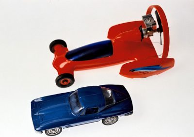 Some Cox slot cars.