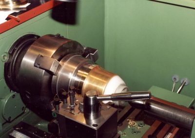 Form turning some metal.