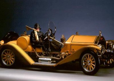 A photoshopped picture of Ingvar in his miniature Mercer.