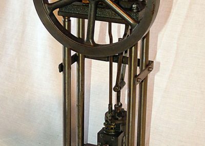 A different vertical steam engine.