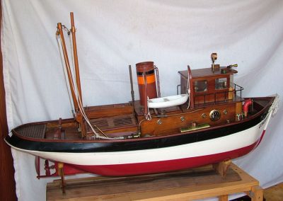 Clarry's Conquest tugboat.