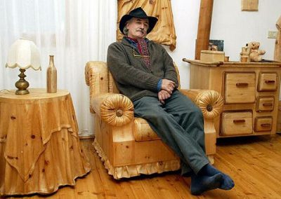 Mr. De Marchi inside the House of Books.