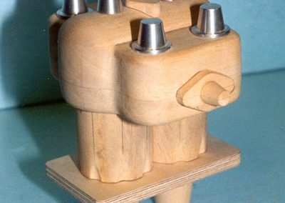 Progress on the cylinder casting.