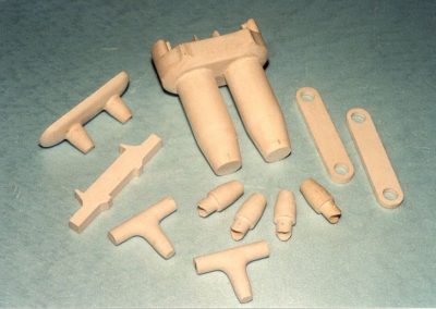More details from the cylinder casting.