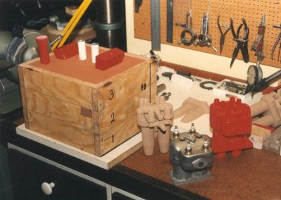 Further progress on the cylinders.