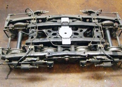 The assembled 8-wheel Buckeye tender truck.