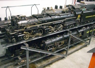 Chuck's mobile engine stand.