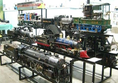More of Chuck's engines on display.