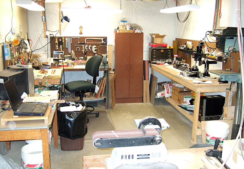 Mike's Shop Another view of Mike's shop.