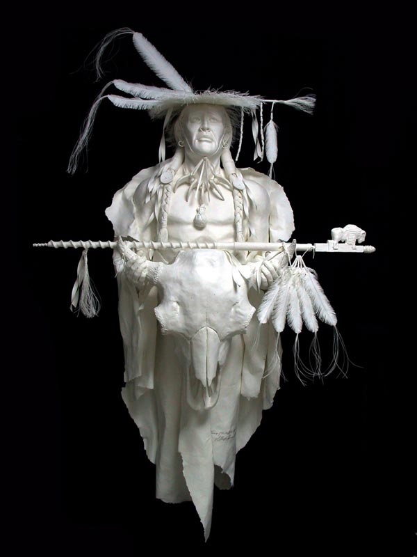 Offering of the Buffalo Medicine An Eckman piece entitled, "Offering of the Buffalo Medicine."