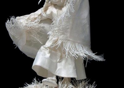 A sculpture called, “Little Butterfly Bear.”