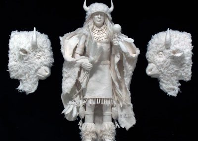 A piece called, “Hopi Buffalo Dancer.”
